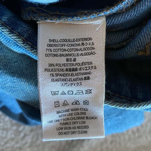 Free People Light Blue Wash Denim Shortalls - Picture 3 of 6